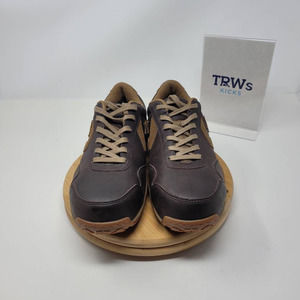 Converse Mens Oxfords Work Shoes Brown Lace Up Low Top Round Toe 5M